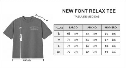 NEW FONT RELAX TEE