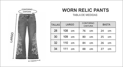 WORN RELIC PANTS