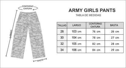 Army Girls Pants