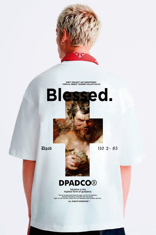 Blessed Print Tee Over
