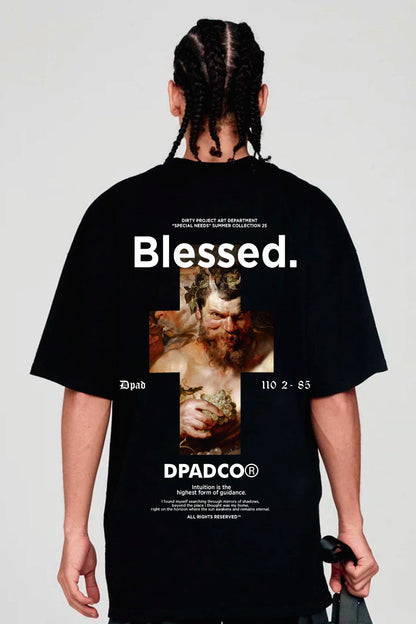 Blessed Print Tee Over