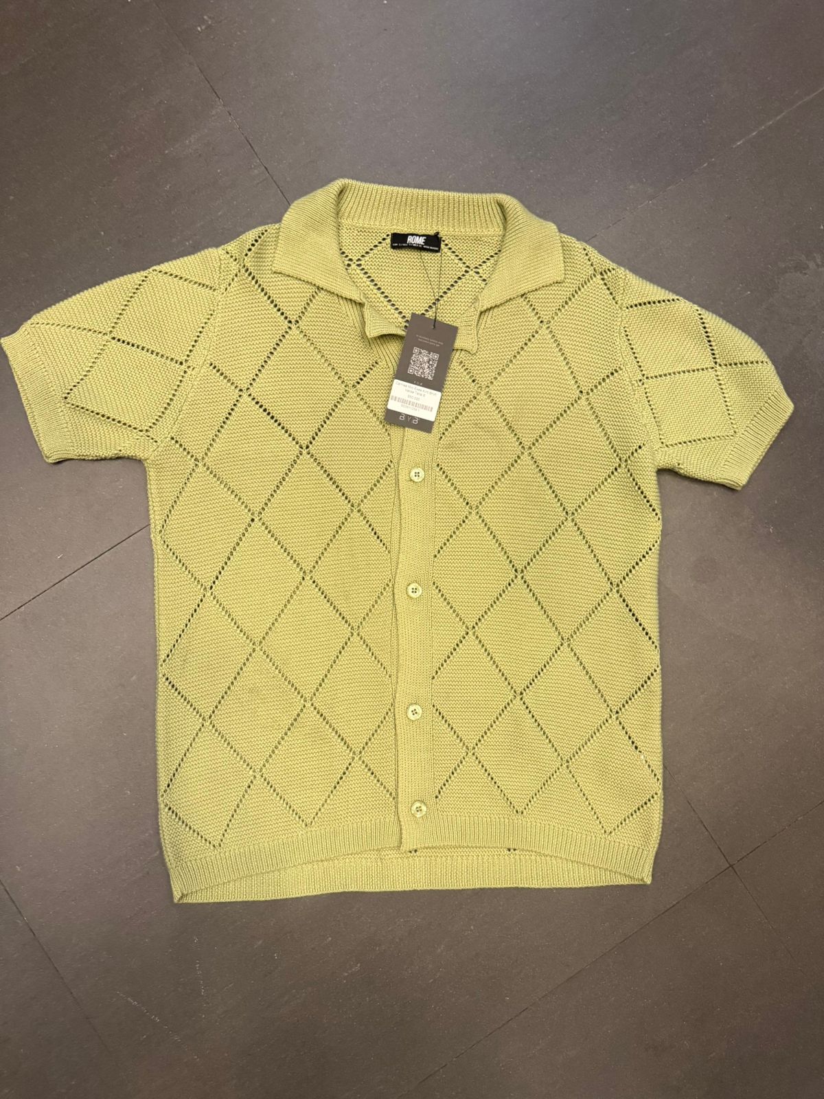 Camisa Tejida Verde