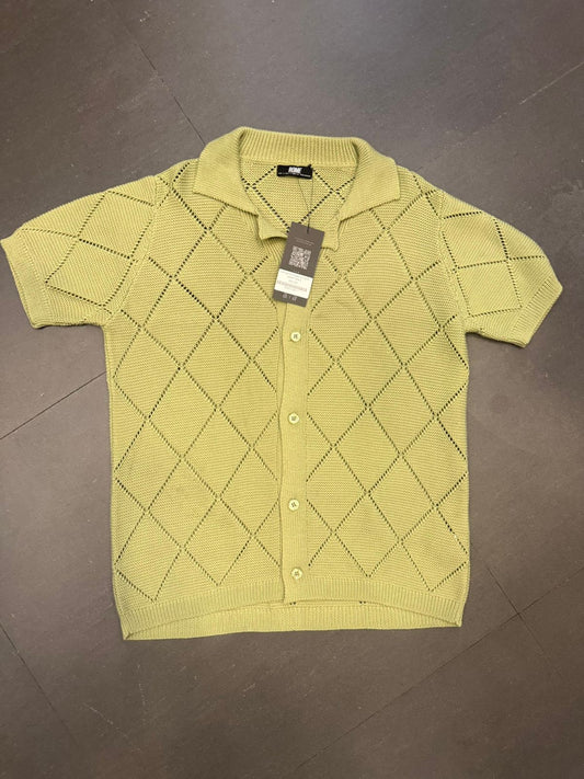 Camisa Tejida Verde
