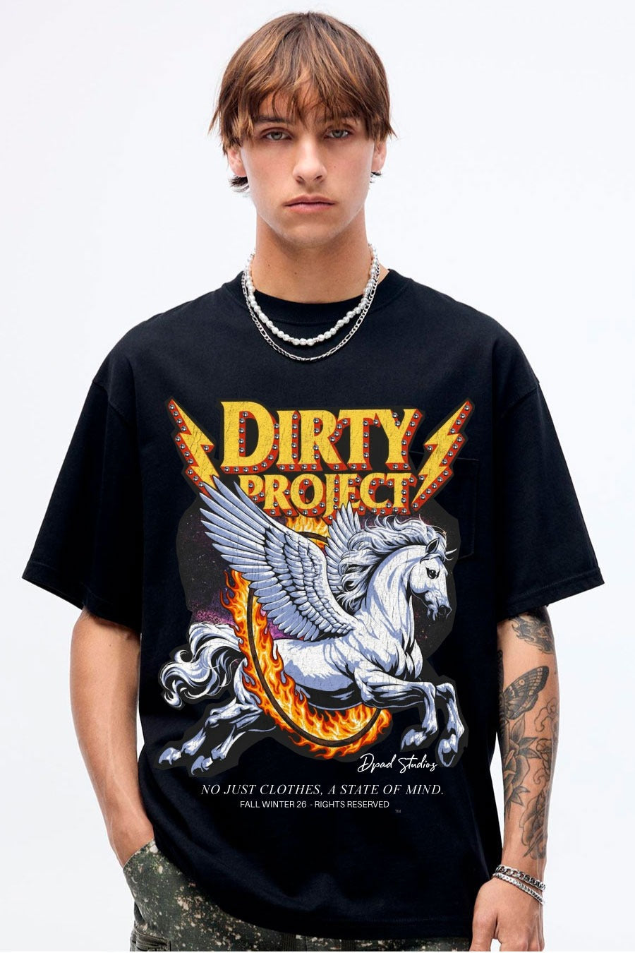 PEGASUS BOXY TEE