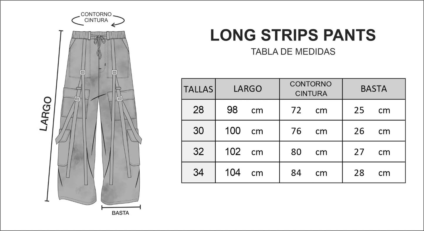 LONG STRIPS PANT