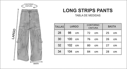 LONG STRIPS PANT