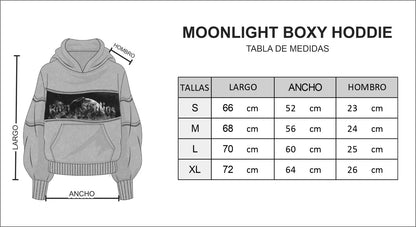 MOONLIGHT BOXY HOODIE