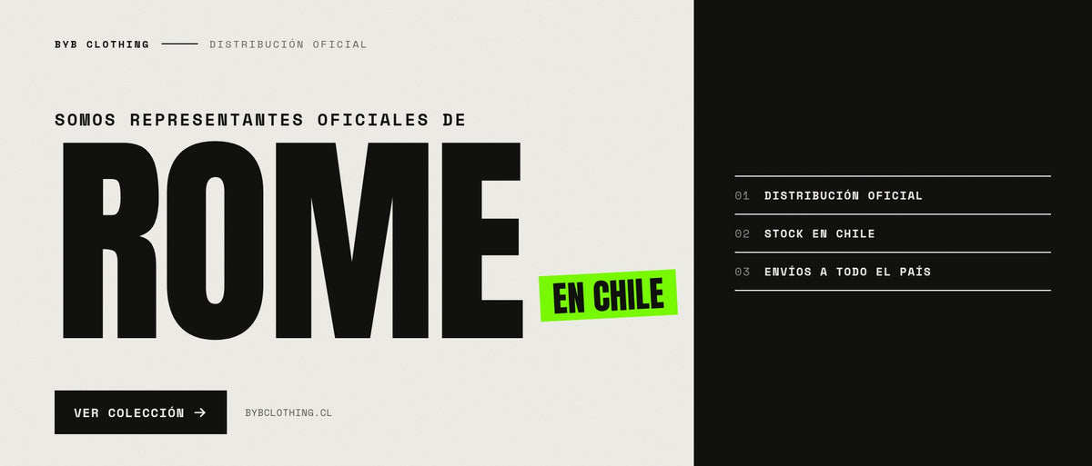 BYB, representantes oficiales de ROME en Chile